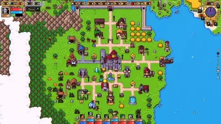 Создайте и защитите свой волшебный замковый город в Super Fantasy Kingdom