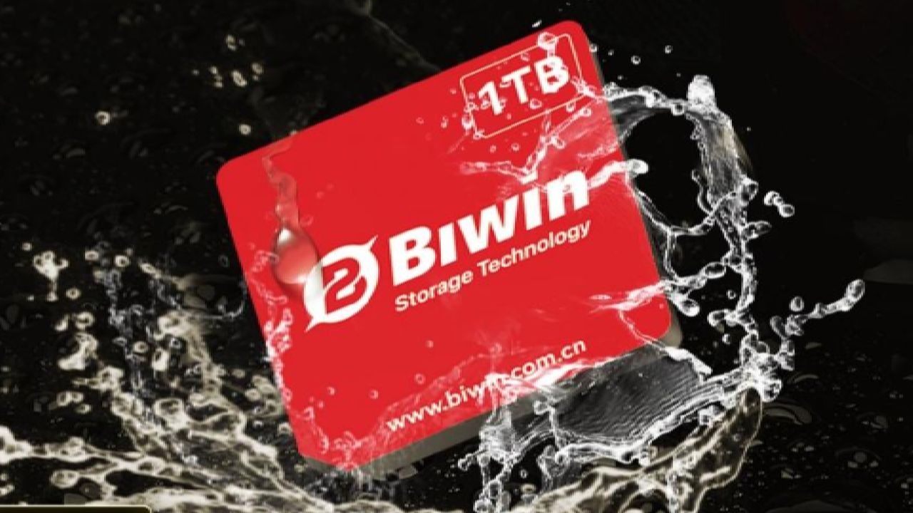 Biwin представила миниатюрный SSD с защитой от ударов и воды, но его появление в мобильных устройствах может занять время.