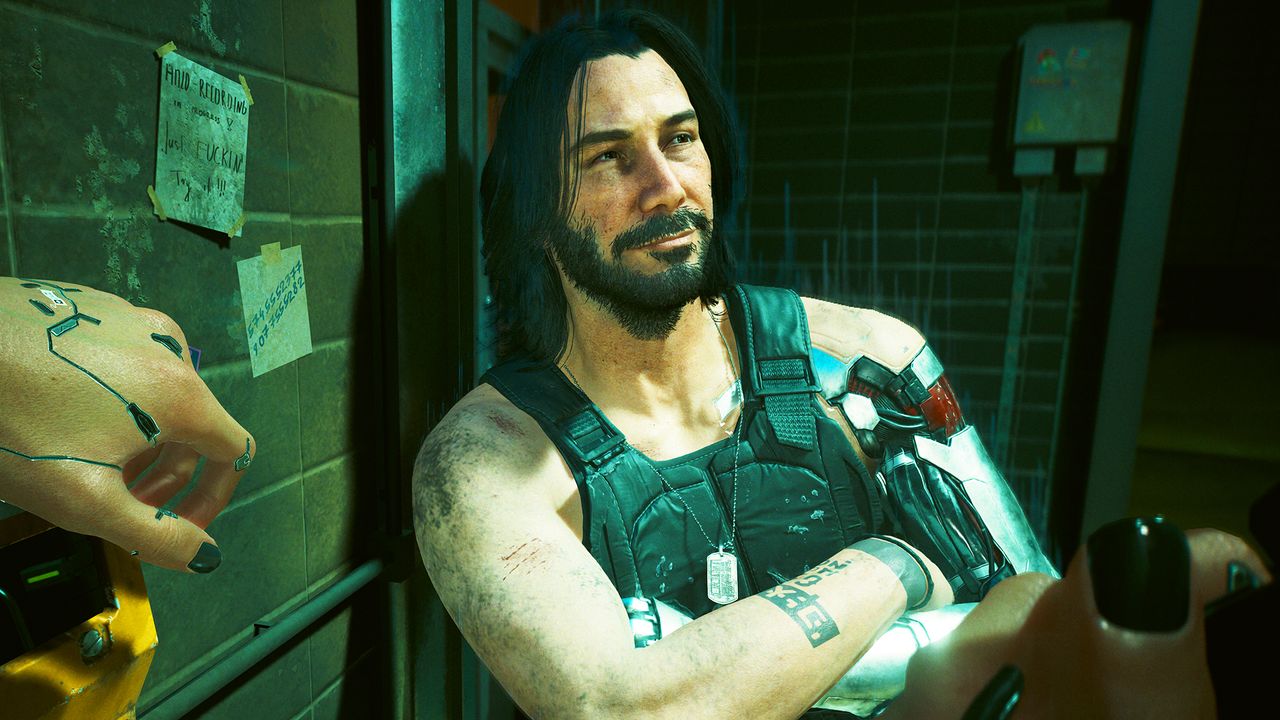 Киану Ривз хочет вернуться к роли Джонни Сильверхенда в Cyberpunk 2, но это непросто после финала первой игры