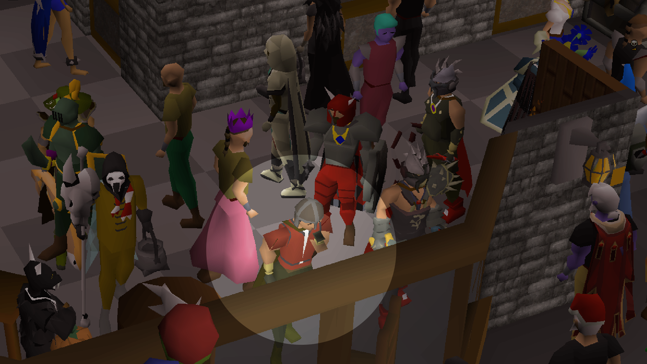 Игрок в Old School RuneScape пытается съесть свыше 500,000 форелей, получая их от других, и возможно он гениальный манипулятор рынка.