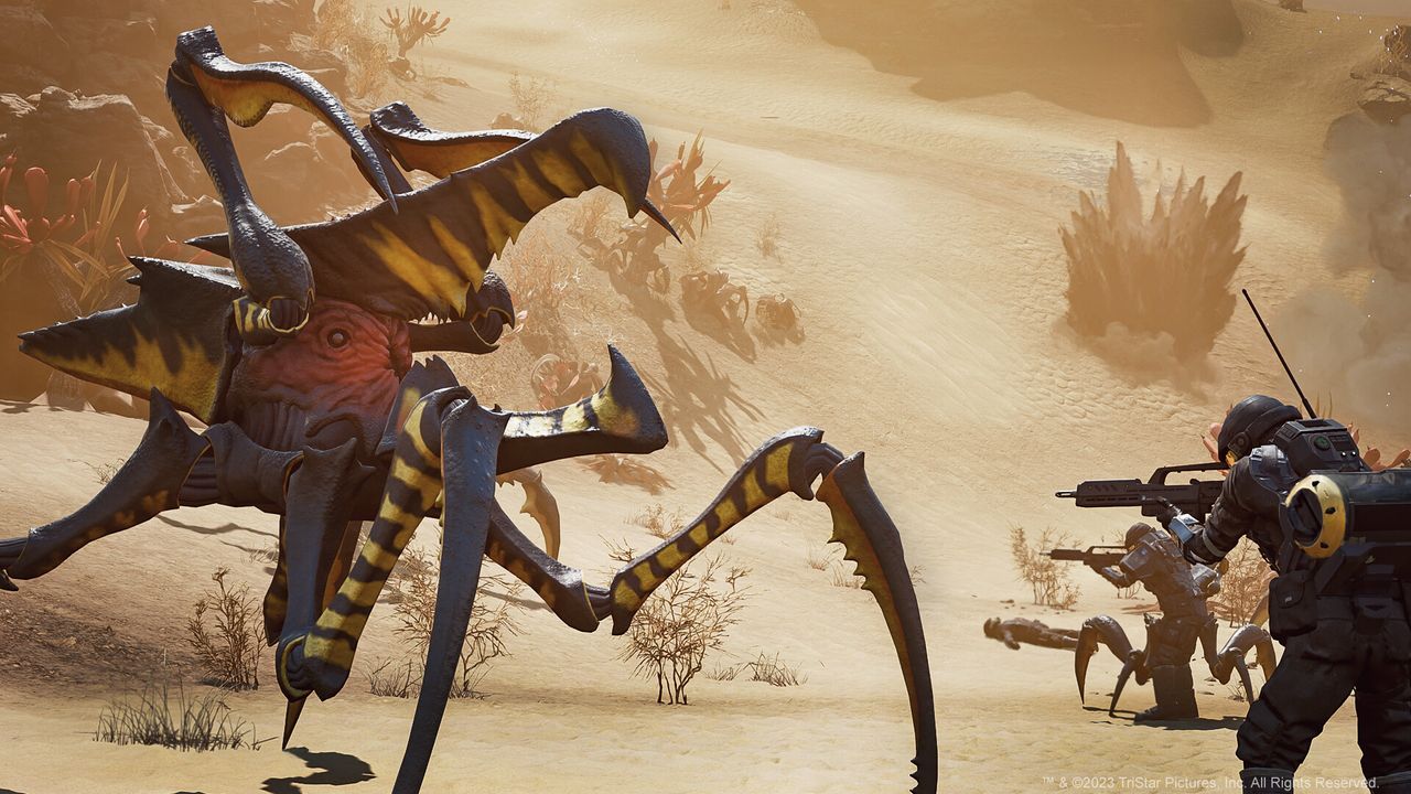 Starship Troopers: Extermination заимствует идеи из Helldivers 2, добавляя авиаудары в грядущем обновлении