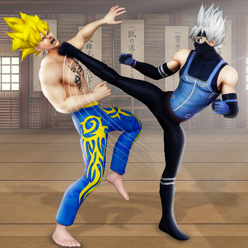 Karate King Борьба Игры: Супер кунг-фу Борьба + мод на много денег