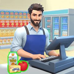 Supermarket Store 3D Simulator Взлом Все открыто, много денег